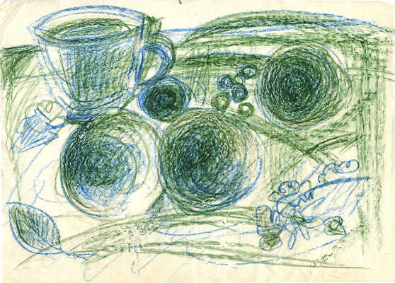 Шварц Шолом Аронович. Композиция с кружкой